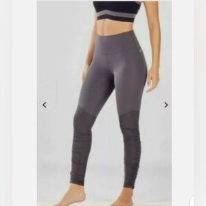 👀NWOT FABLETICS Cashel Foldover PureLuxe Legging in Pewter Small